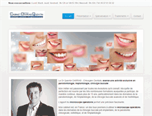 Tablet Screenshot of darras-dentiste.com